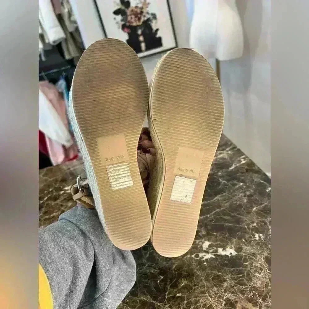 Dolce Vita Mauri Espadrilles Sandal Peach Size 7.5M - Picture 10 of 10